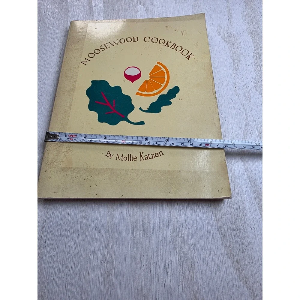 Moosewood Cookbook Mollie Katzen Vegetarian Recipes Vintage Boho Cottagecore